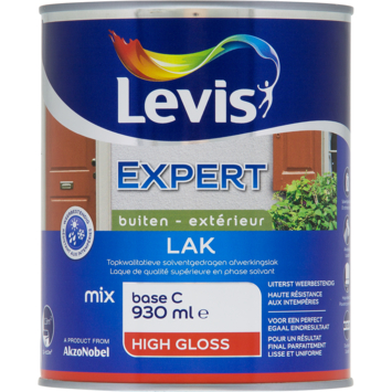 LV EXPERT HOUTLAK BUITEN HIGH GLOSS 1L CLEAR REF:LV5065776 LEVIS