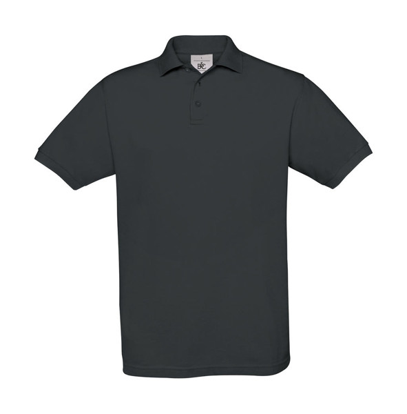 SAFRAN PIQUÉ POLO DARK GREY MT:S REF:549.42 DARK GREY S B&C