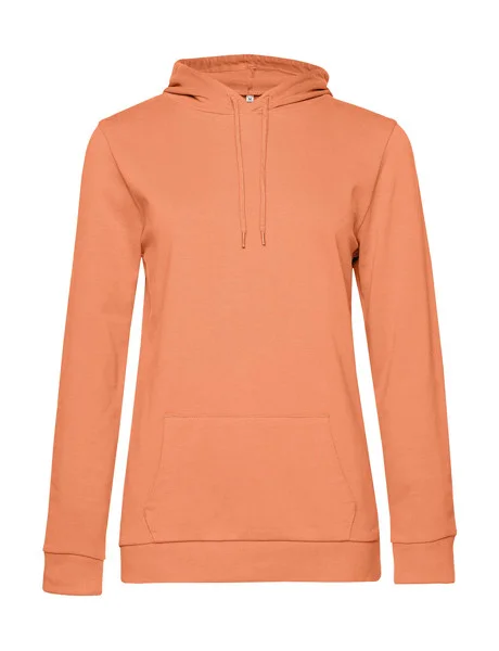 #HOODIE /WOMEN FRENCH TERRY MELON ORANGE S REF:227.42 MELON ORANGE S B&C