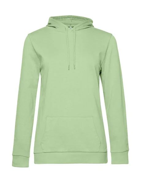 #HOODIE /WOMEN FRENCH TERRY LIGHT JADE XL REF:227.42 LIGHT JADE XL B&C