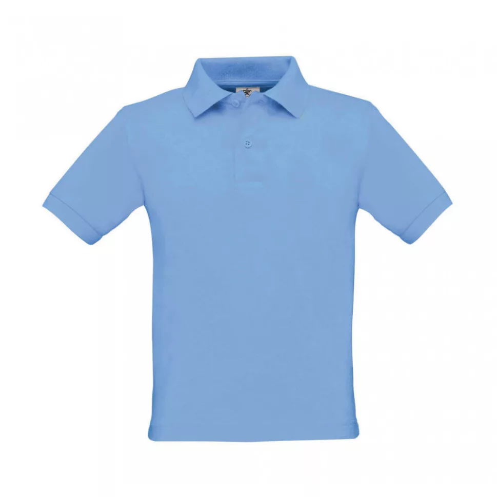 SAFRAN/KIDS POLO SKY BLUE 12-14 (152/164) REF:588.42 SKY BLUE 12/14 (152/164) B&C