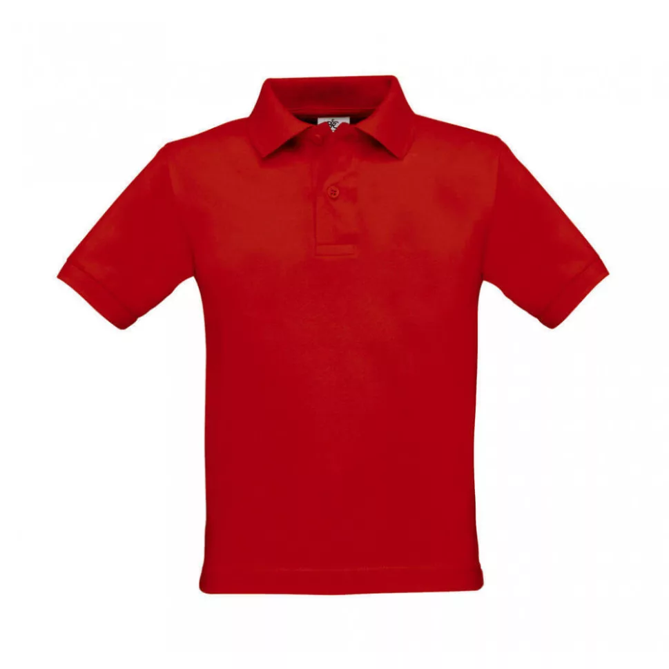 SAFRAN/KIDS POLO RED 7-8 (122/128) REF:588.42 RED 7/8 (122/128) B&C