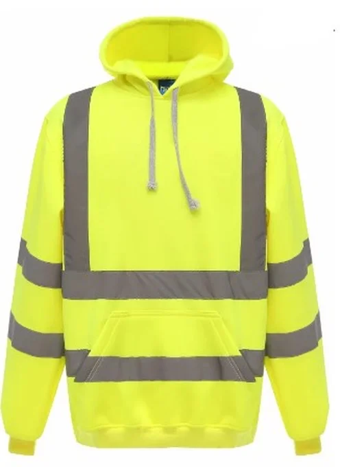 FLUO HOODIE 255.77 FLUO YELLOW 2XL YOKO
