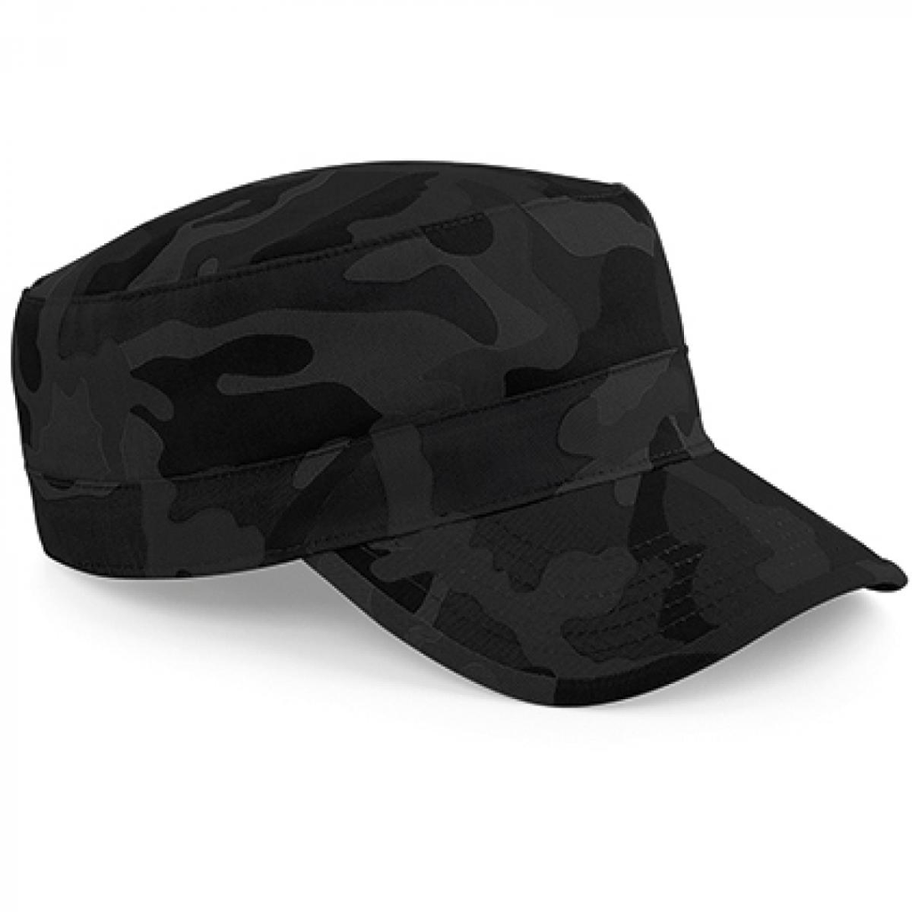 CAMOUFLAGE ARMY CAP 304.69 MIDNIGHT CAMO ONE SIZE BEECHFIELD