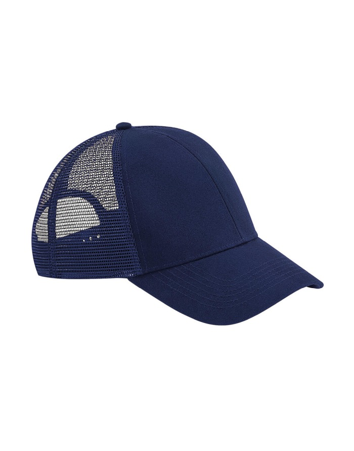 ORGANIC COTTON TRUCKER OXFORD NAVY ONE SIZE REF:929.69 BEECHFIELD