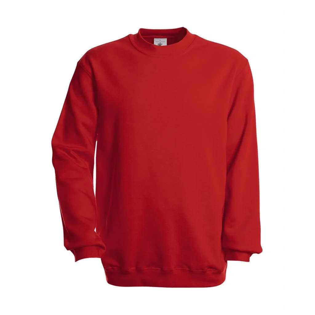 SWEATER 'SET IN' RED MAAT:XXL REF:216.42 RED XXL B&C