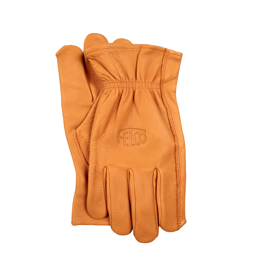 LEDEREN HANDSCHOENEN SUPERIEURE KWALITEIT(TEGEN PERFORATIES) NATUURLIJKE KLEUR XL REF:FELCO 703XL