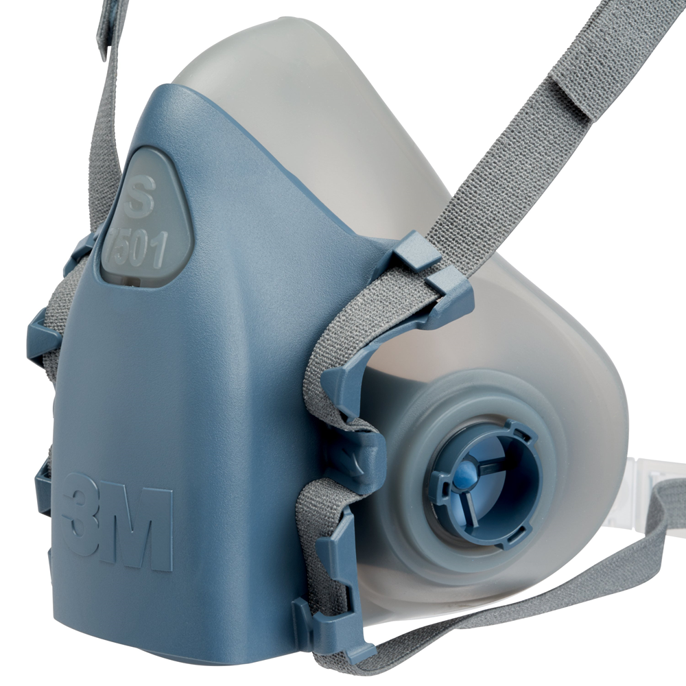 3M HALFGELAATSMASKER 7503 SILICONEN. L