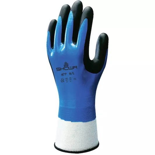 WERKHANDSCHOENEN SHOWA 477 INSULATED BLAUW/ZWART MAAT:2XL REF:1.47.483.10