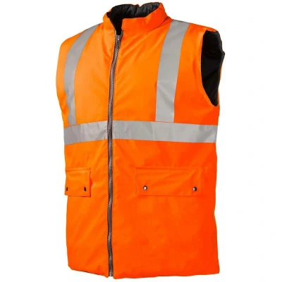 BODYWARMER ARRAS 1148 FLUO ORANJE REF:10022 L SIOEN REF:3.75.11.481.05