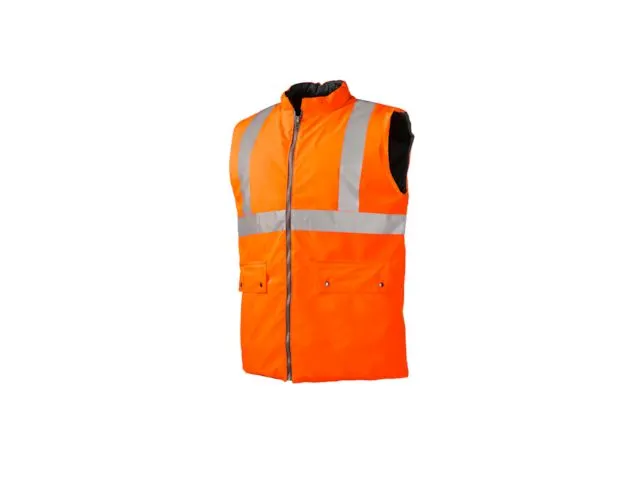 BODYWARMER ARRAS 1148 FLUO ORANJE REF:10022 L SIOEN REF:3.75.11.481.05