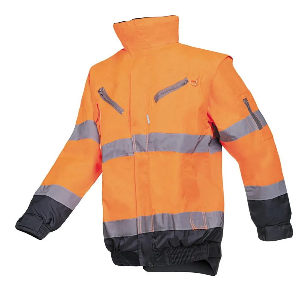 BLOUSON CAMPBELL 364A ORANJE/MARINEBLAUW 10120 M REF:364AN3EX1062M SIO