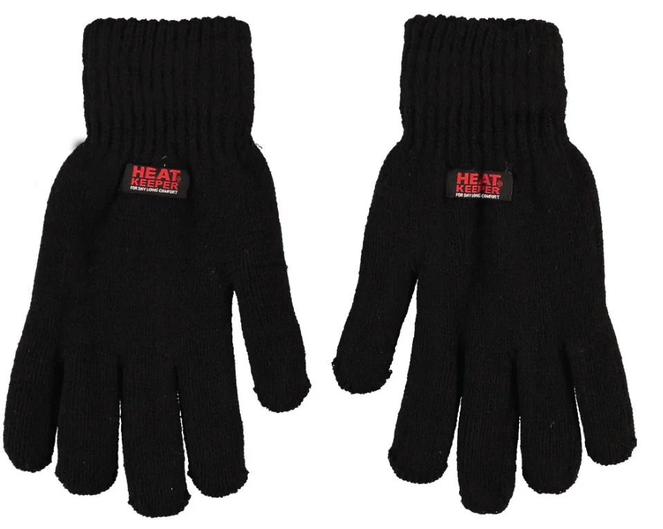 THERMO ''HEAT KEEPER'' HANDSCHOENEN BLACK MT:L/XL REF:330.062.001.951