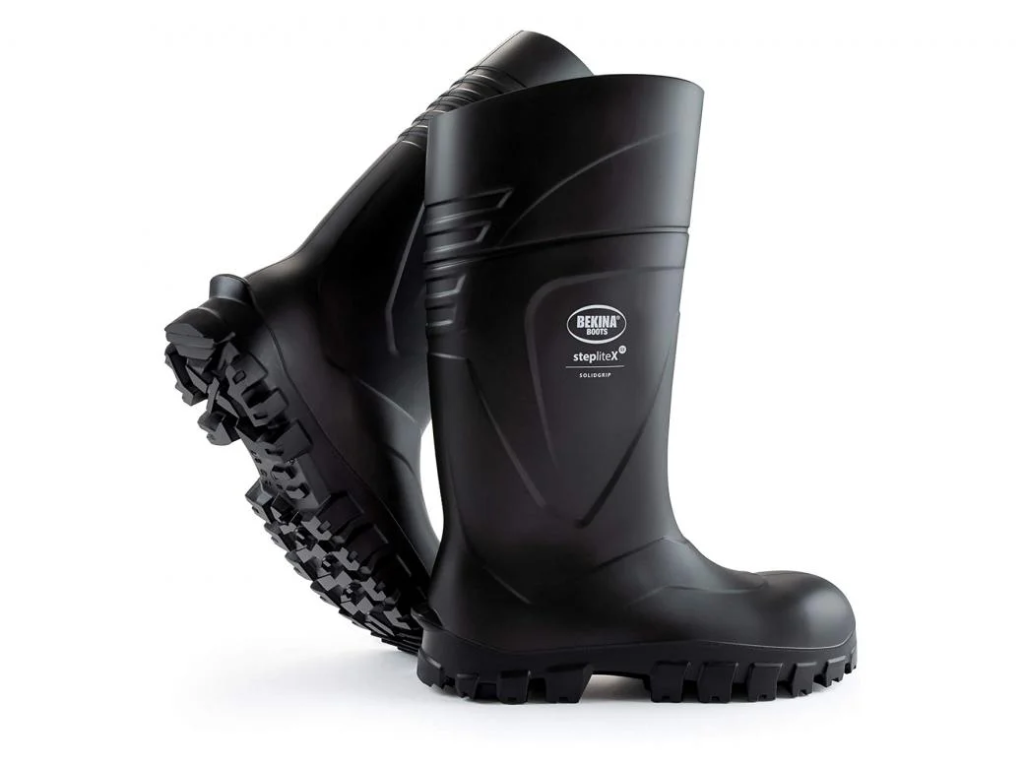 LAARZEN STEPLITE X SOLIDGRIP(450472) ZWART/ZWART S5 42 XAN9P-42 BEKINA BOOTS