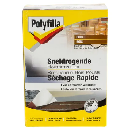 PF SNELDROGENDE HOUTROTVULLER 465 G REF:PF5209237 POLYFILLA