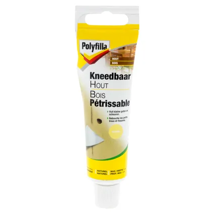 PF KNEEDBAAR HOUT NATUREL 75 G REF:PF5157297 POLYFILLA