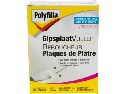 PF GIPSPLAATVULLER POEDER 750 G REF:PF5083112 POLYFILLA