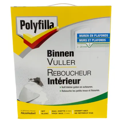 PF BINNENVULLER POEDER 5 KG REF:PF5083021 POLYFILLA