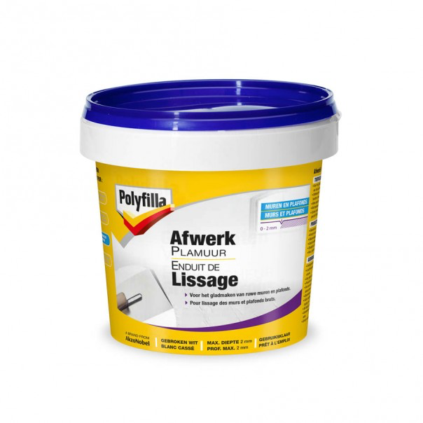 PF AFWERKPLAMUUR PASTA 1,5 KG REF:PF5083115 POLYFILLA