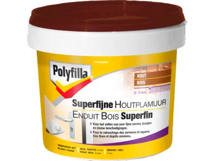 PF SUPERFIJNE PLAMUUR 500 G REF:PF5083035 POLYFILLA