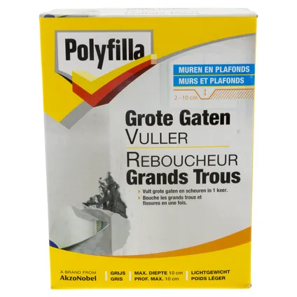 PF GROTE GATENVULLER 1KG REF:PF5083032 POLYFILLA