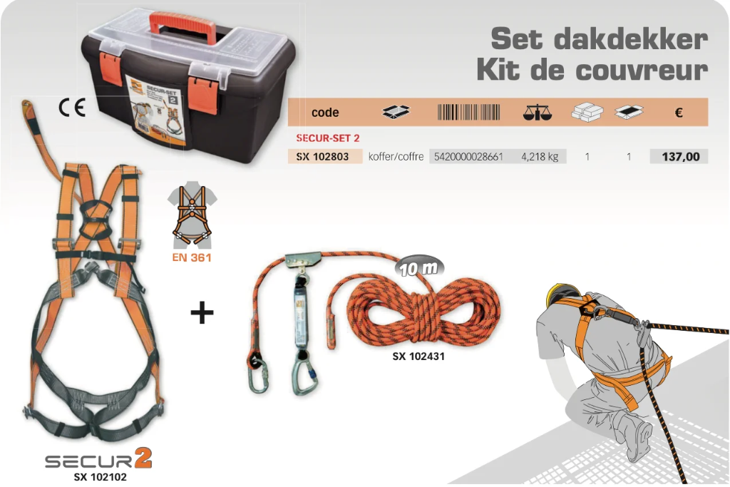 SECUR-SET 2 SET DAKDEKKER REF:SX 102803 SECURX