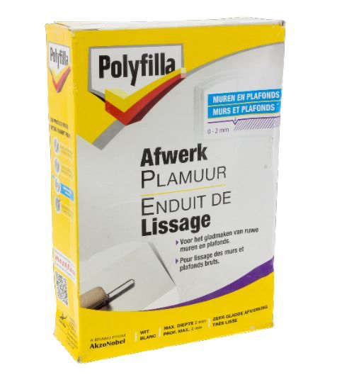 PF AFWERKPLAMUUR 1 KG REF:PF5083119 POLYFILLA