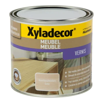 XY MEUBEL VERNIS SATIN KLEURLOOS 0,5 L REF:XY5208215 XYLAMON-XYLADECOR