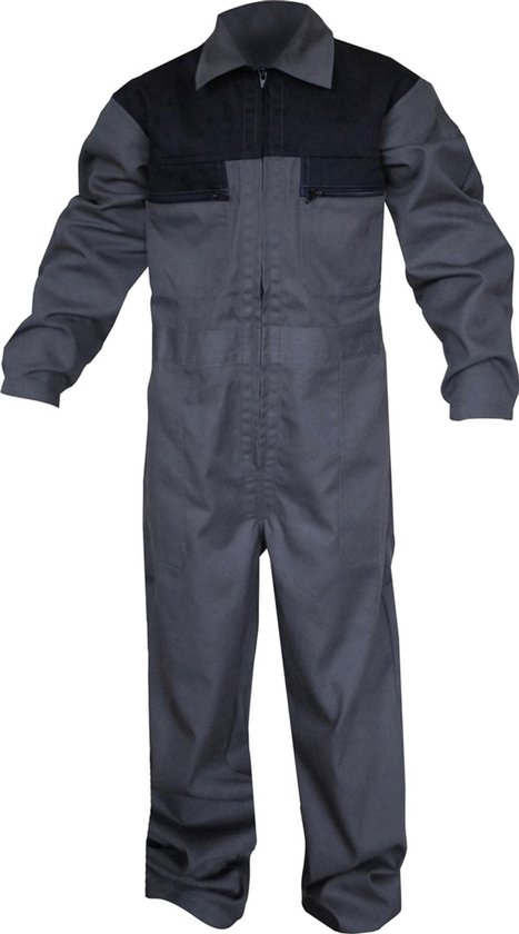 KINDEROVERALL SEDAN P/K GRIJS/ZW. MT:10 REF:1003742061B64710010