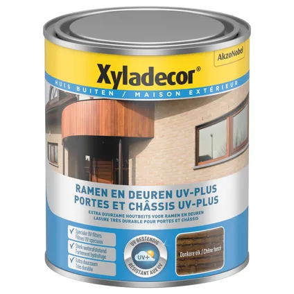 XY RAAM & DEUR UV PLUS DONKERE EIK 0,75L REF:XY5118029 XYLAMON-XYLADECOR