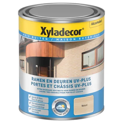 XY RAAM & DEUR UV PLUS KLEURLOOS 0,75L REF:XY5118032 XYLAMON-XYLADECOR