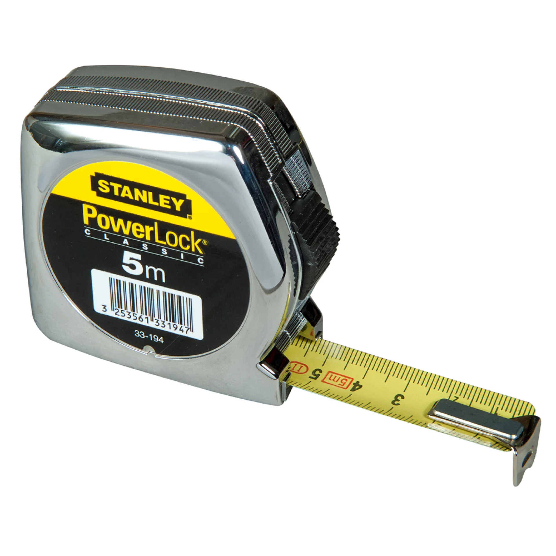 POWERLOCK ROLMETER 5 M - 19MM 0-33-194