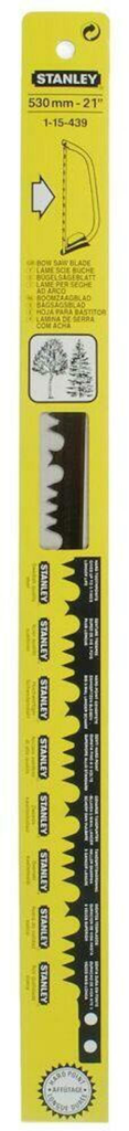 BOOMZAAG LEMMET AMERIKAANSE TANDING 530MM REF:1-15-439 STANLEY