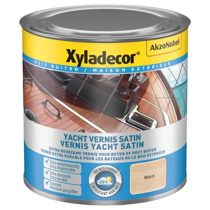 XY YACHT VERNIS SAT KLEURLOOS 250 ML REF:XY5208246 XYLAMON-XYLADECOR