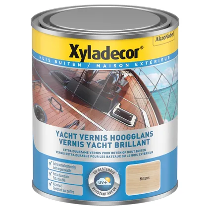 XY YACHT VERNIS HOOGGLANS KLEURLOOS 750 ML REF:XY5208245 XYLAMON-XYLADECOR