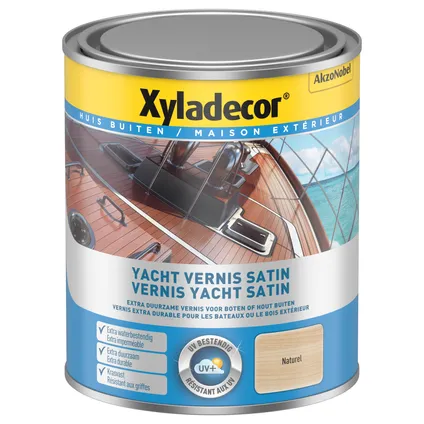 XY YACHT VERNIS SATIJN KLEURLOOS 750 ML REF:XY5208247 XYLAMON-XYLADECOR