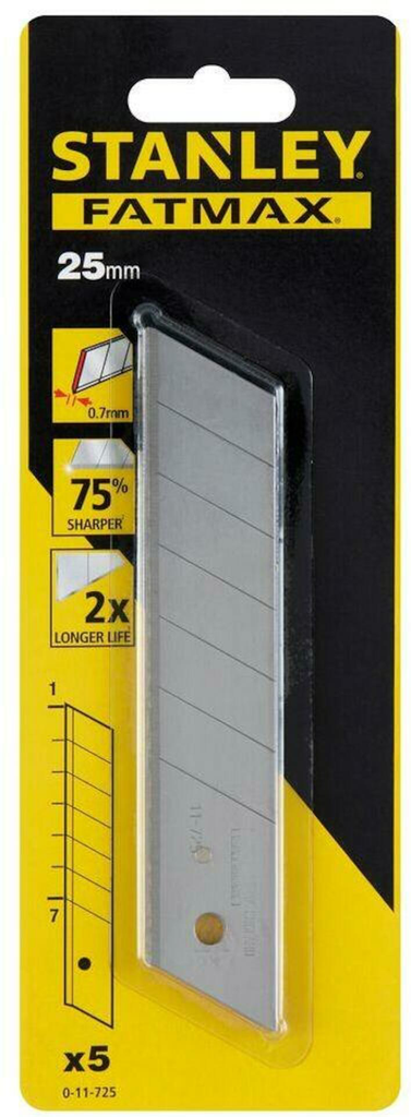 FATMAX RESERVE AFBREEKMES 5ST 25MM REF:0-11-725 STANLEY