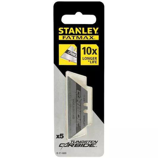 CARBIDE RESERVEMES (5 STUKS) REF:0-11-800 STANLEY
