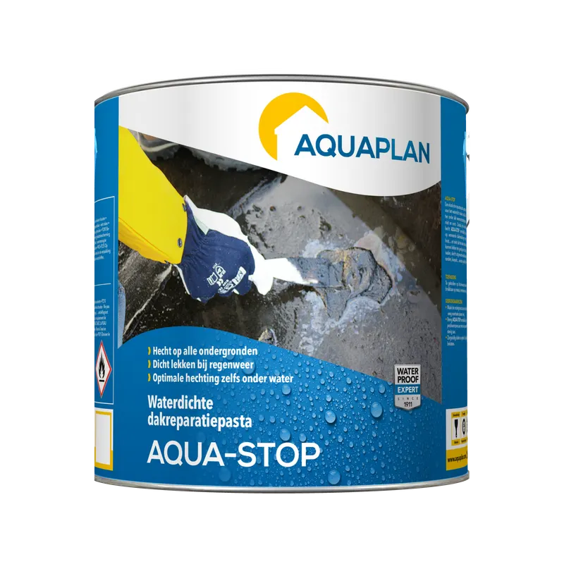 AQUA-STOP 2.5 KG DAK-NOODREPARATIEPASTA  REF:02792502 AQUAPLAN