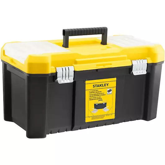 GEREEDSCHAPSKOFFER ESSENTIAL 19" UITNEEMBARE ORGANISERS REF:STST75787-1 STANLEY