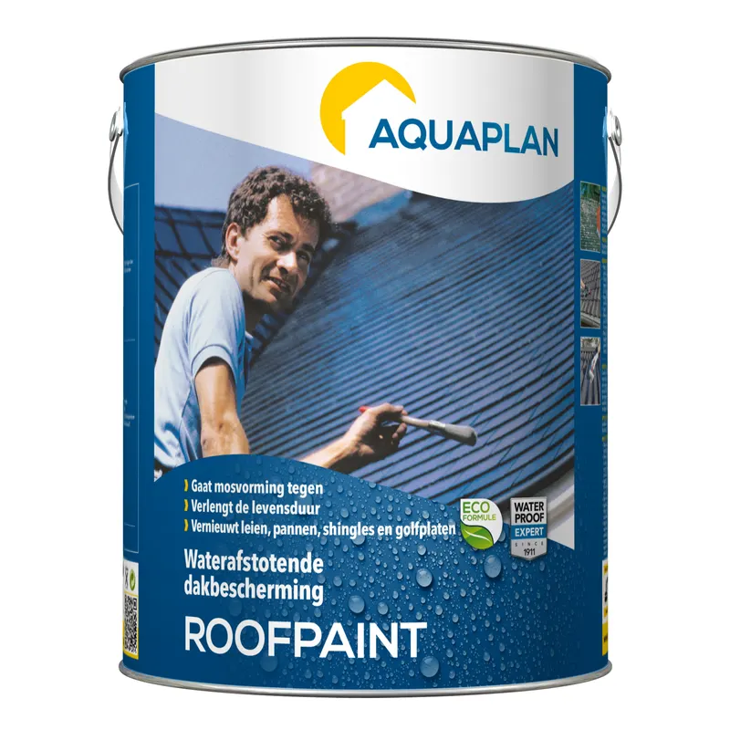 ROOFPAINT ANTHRACIET 5 L REF:02797505 AQUAPLAN