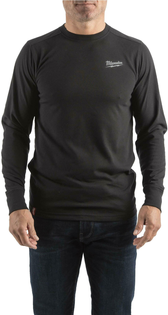 HTLSBL L HYBRID SHIRT LONG SLEEVE ZWART L - 1 STUK REF: 4932492985 MILWAUKEE