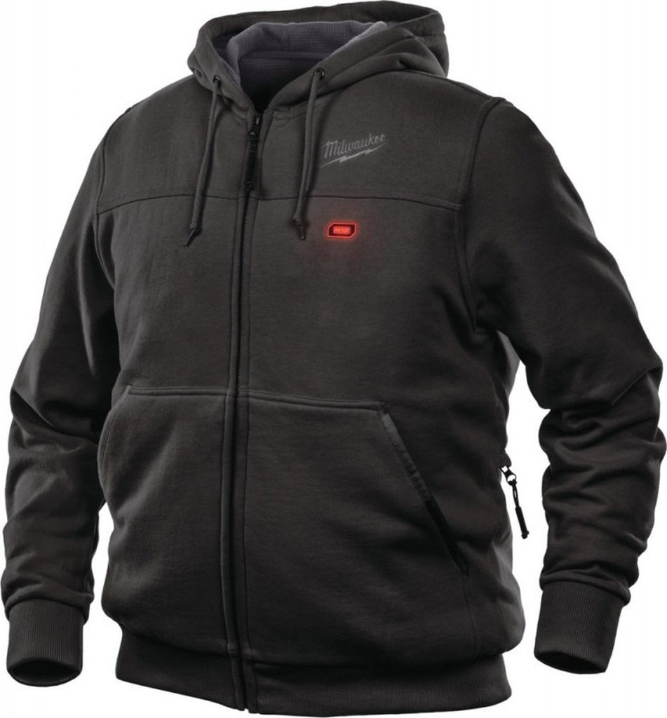 M12 HHBL4-0 M12 HEATED HOODIE ZWART LREF: 4932480063 MILWAUKEE