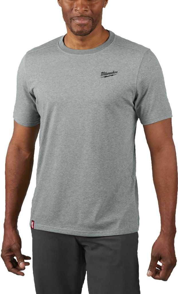 HTSSGR S HYBRID T-SHIRT GRIJS S - 1 STUK REF: 4932492968 MILWAUKEE