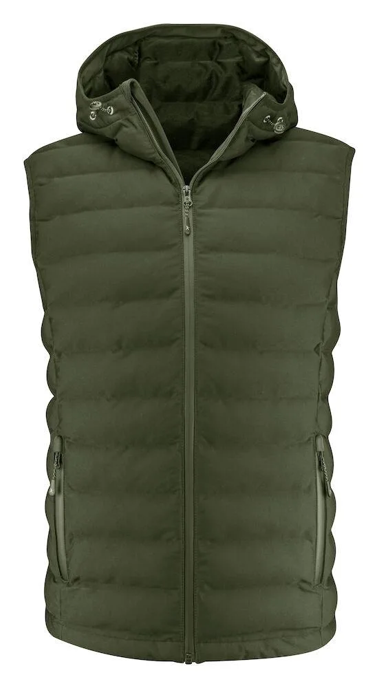 WOODLAKE HEIGHTS BODYWARMER  VEST MOSGROEN L REF:2111043-704-6 HARVEST