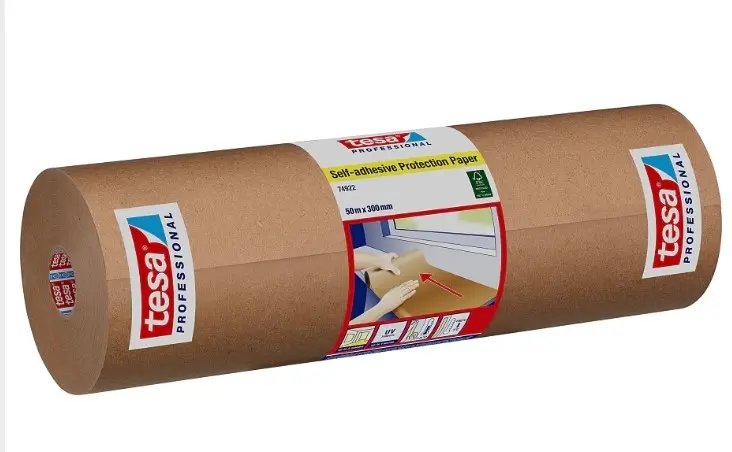 SELF-ADHESIVE PROTECTION PAPER KRAFT 50MX300MM (74922) REF:74922-00001-00 TESA 