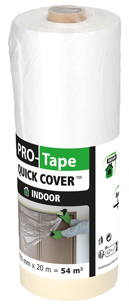 MASKEERFOLIE QUICK COVER / INDOOR -2700MMX20M REF:ST 7127020 PROTAPE