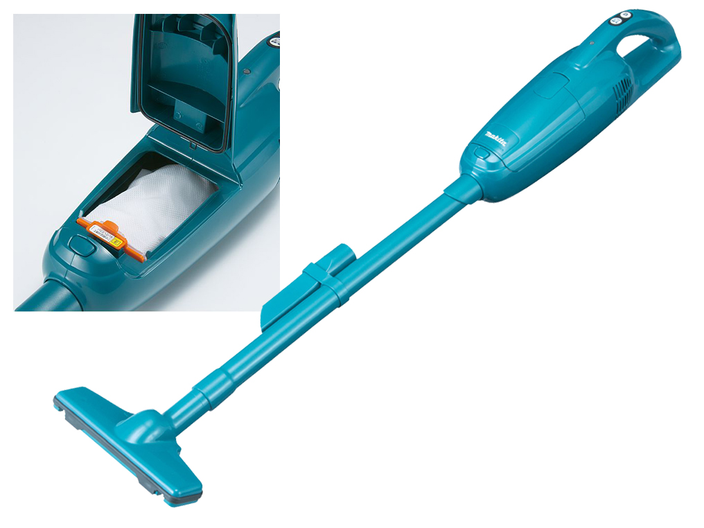 STOFZUIGER 10,8V 33MBAR MET INTERNE ACCU REF:CL104DWYX MAKITA 