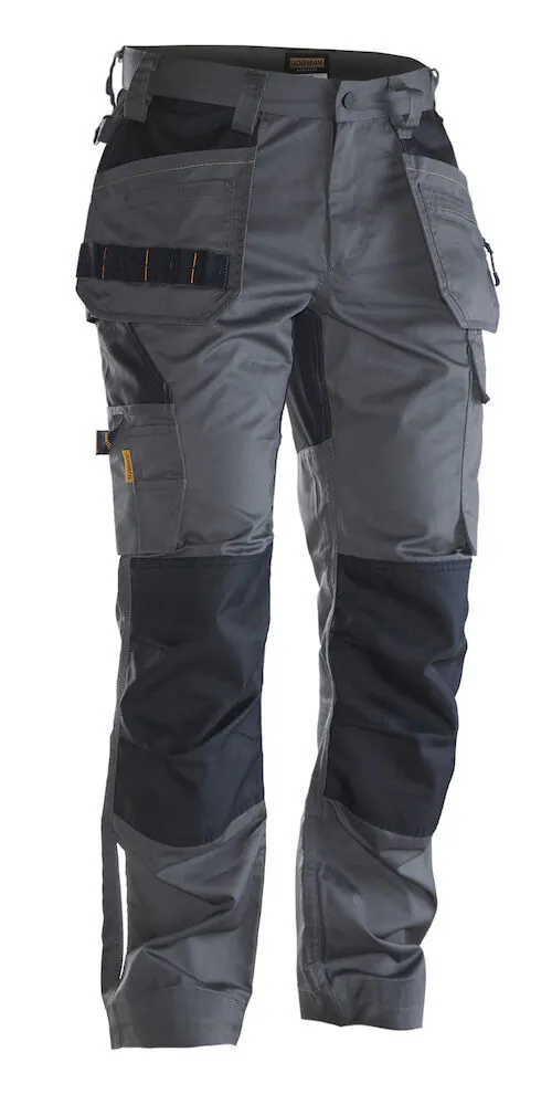 2325 STRETCH BROEK HP C56 DONKERGRIJS/ZWART  REF:2325-20-9899-C56 JOBMAN DELFAN