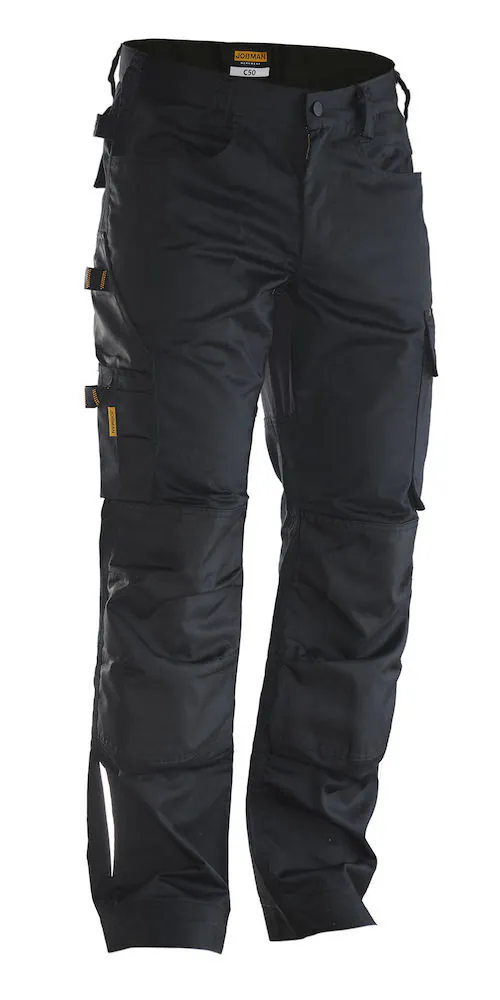 2324 SERVICEBROEK STRETCH C44 ZWART REF:2324-20-9999-C44 JOBMAN